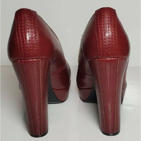 PRIMADONNA COLLECTION WOMEN SZ EURO 40 ROSSO 4 IN HEELS NEW / BOX GP12024-21ECP - Picture 6 of 12